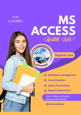 MS Access course practical training in Quetta