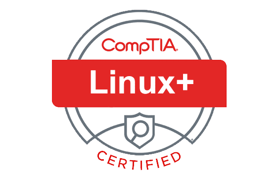 CompTIA Linux+ training session with instructor teaching Linux commands