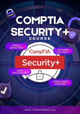 CompTIA Security+ training session with instructor and students learning cybersecurity concepts