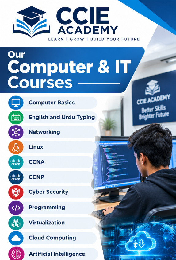 Computer courses and computer classes in Quetta